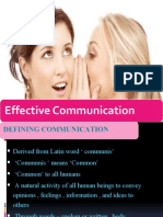 Effective Comunication