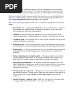 Ron Clark's Essential 55 Rules | PDF