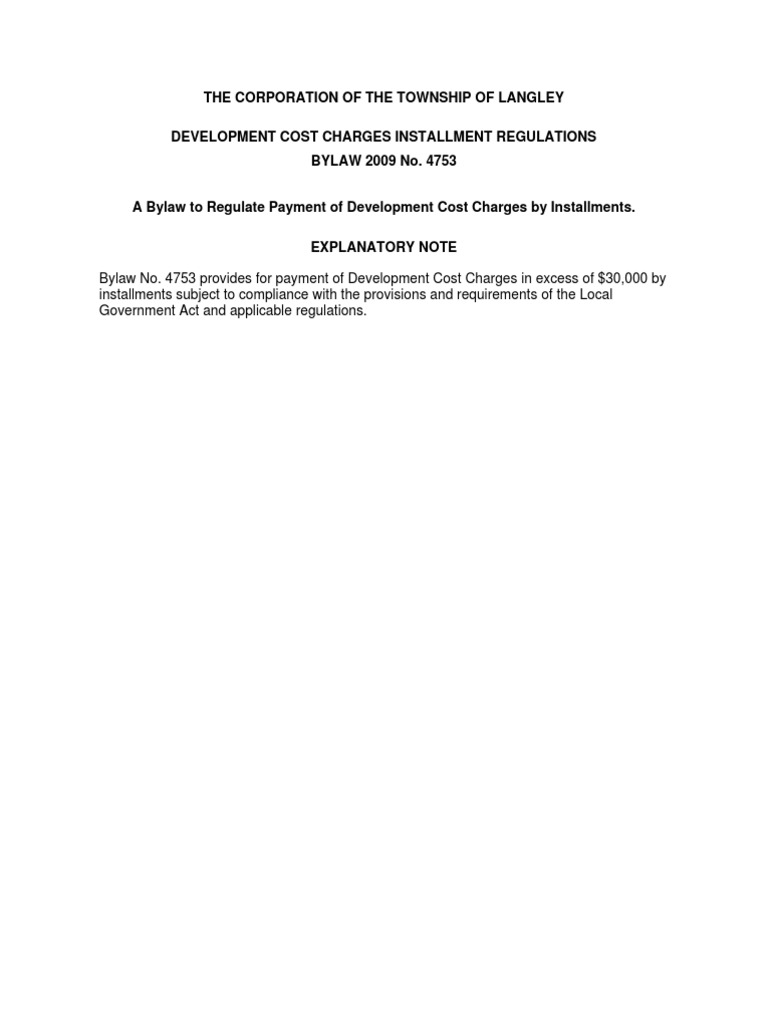 Reg - Doc 5-DCC Installment Regulations | PDF | By Law | Local Government
