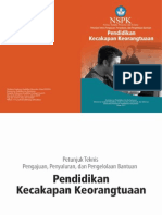 Petunjuk Teknis Pendidikan Kecakapan Keorangtuaan 2013