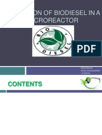 Prepration of Biodiesel