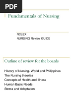 Fundamentals of Nursing Nursing Board Review