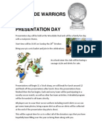 Presentation Day Flyer 2013