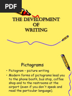 Topic 2 - Development of Writing
