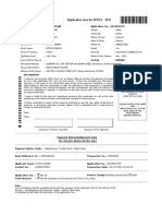 Application Form For VITEEE - 2013: Full Name Kush Kumar Application. No.: 2013047175