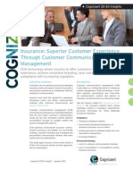 Insurance: Superior Customer Experience Through Customer Communications Management