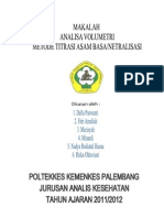 Makalah Titrasi M