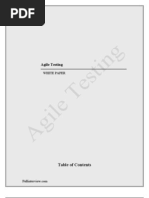 Agile Testing: White Paper