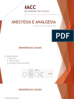 (Capacitação Interna) Anestesia e Analgesia