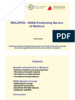MOLDPOS - GNSS-Positioning Service of Moldova - CHIRIAC