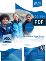 Heriot-Watt ISC 2013-14 Main Prospectus