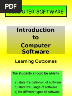 Computer Software Notes | PDF | Operating System | Computer Program