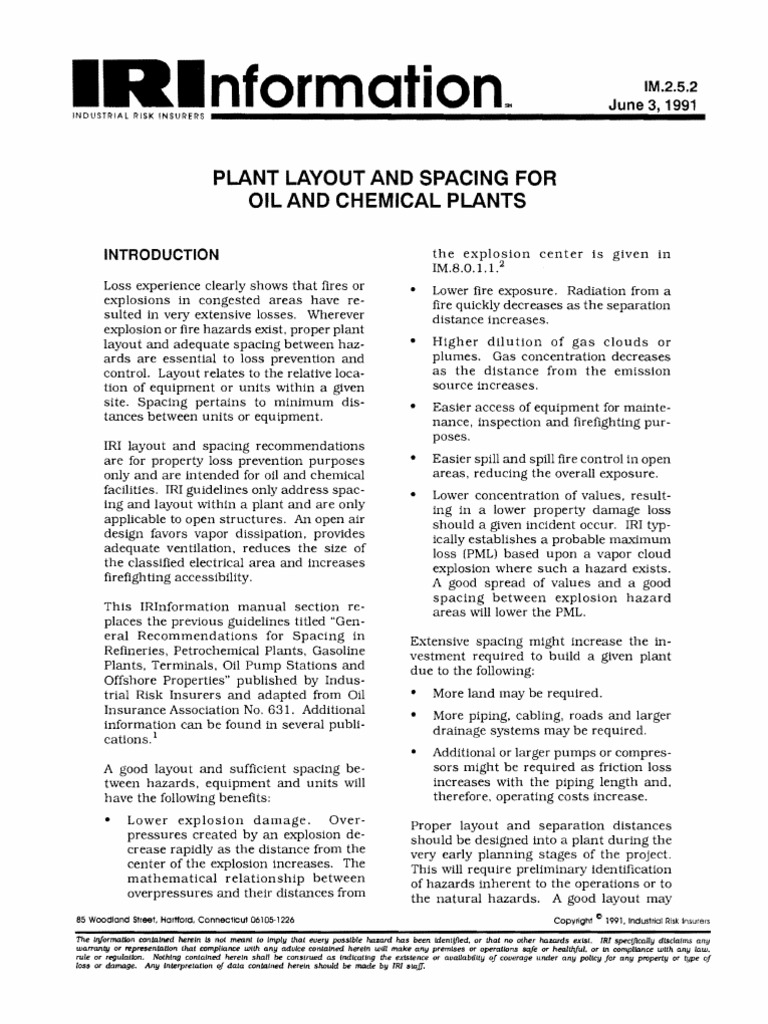 IRI Plant-Layout-and-Spacing | PDF