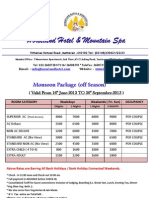 Monsoon Package 2013