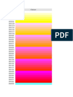 Culori HTML