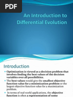 Differential evolution
