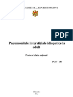 Protocol clinic - Pneumonii Interstitiale