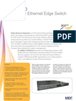 Carrier Ethernet Edge Switch: Nokia Siemens Networks