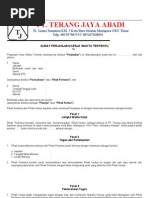 Draft -Draft Surat Perjanjian ( Kontrak)_ SURAT PERJANJIAN 