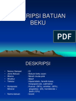 Deskripsi Batuan Beku