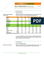 IBR Macro Newsletter Aug'13 