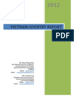 Vietnam Country Report, 2012