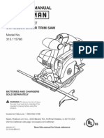 C3 Laser Trim Saw Craftsman