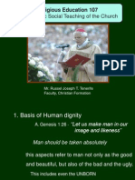 Rel Ed Yr 4 -Lesson 4 Intro to Human Dignity