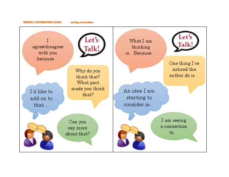 Keeping Conversation Going Starting Conversation | PDF | Career ...