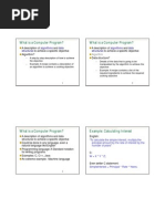 What Is A Computer Program? What Is A Computer Program?: Data Structures Data Structures