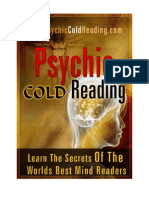 Handbook of Psychic Cold Reading Final - Dantalion Jones