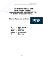 Analisis Fundamental Saham TLKM