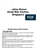 Analisa Kasus Ritz Carlton