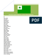 Diccionario (Vortaro) : Español (Hispana Lingvo) - Esperanto (Lingvo Internacia)