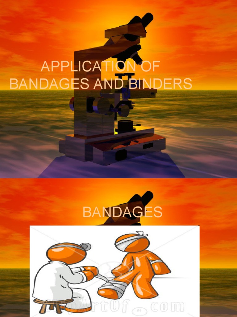 Application of Bandages and Binders__students Copy Elbow Arm