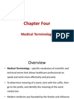 CH4 Medical Terminology Chapter