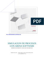 Simulación estación servicio Arena