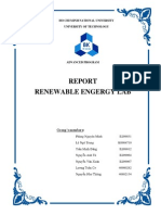 Lab Report Renewables