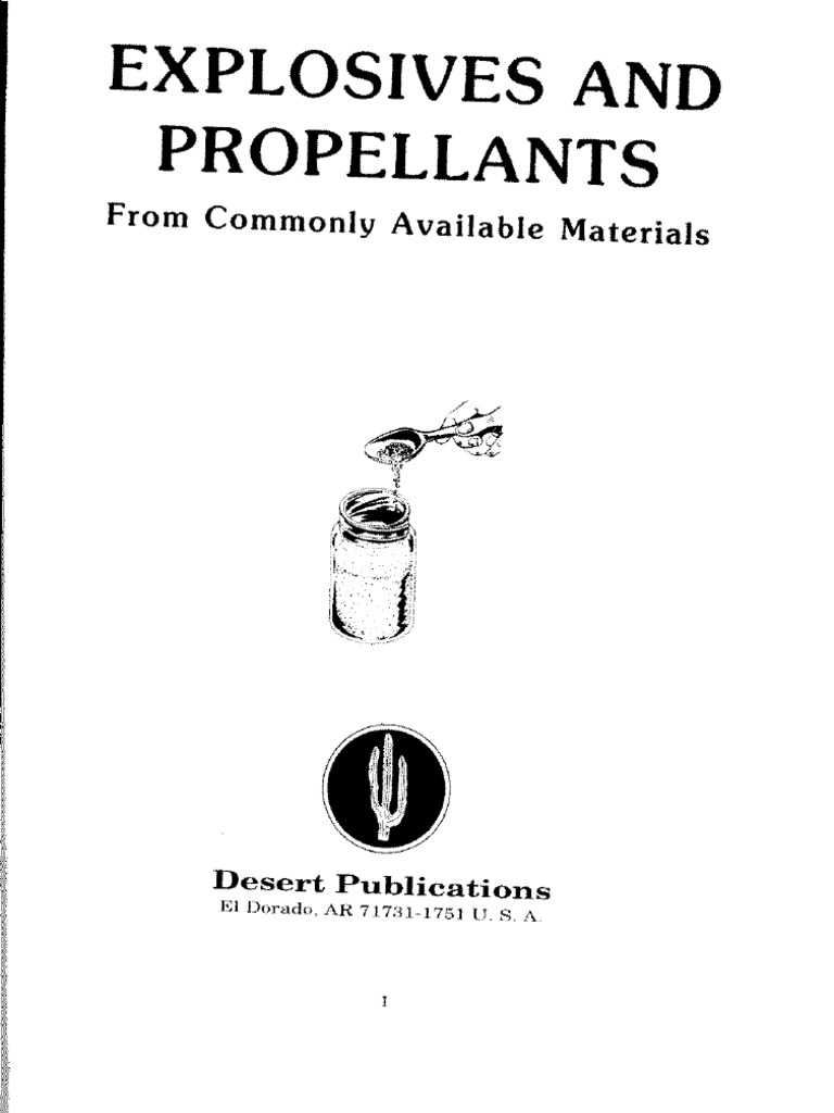 Explosives From Common Materials | PDF