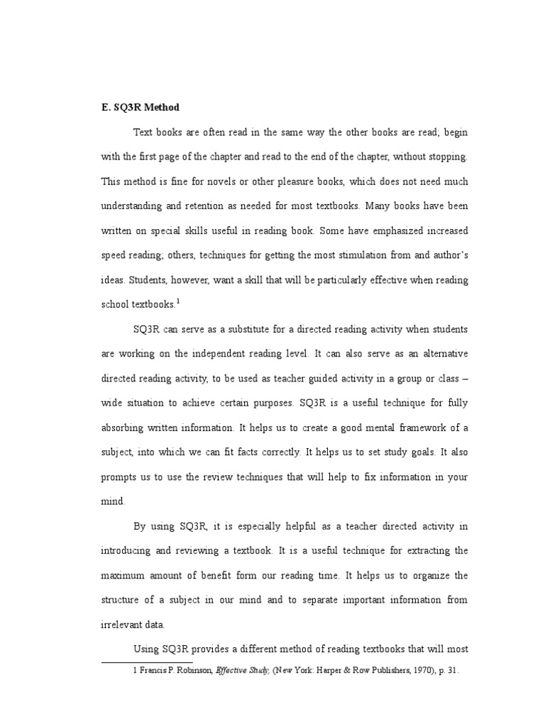 Why is it important to use the sq3r method image