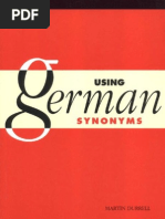 Download Using German Sinonyms by Merjell SN16633130 doc pdf