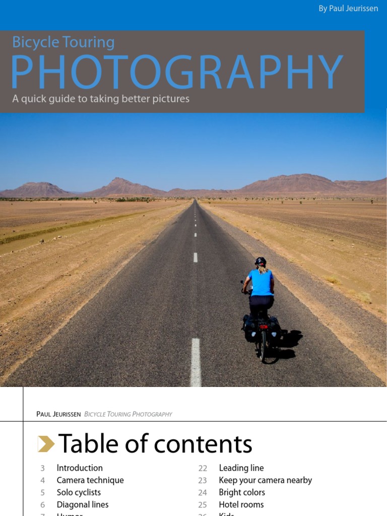 Bicycle Touring Photography PDF | PDF | Photograph | Camera