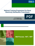 Rural Franchisee Training Programme