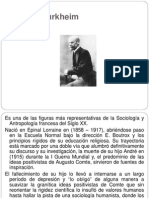 Emile Durkheim (Sobre Suicidio Hacia El Final)