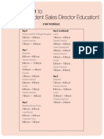 Nde Schedule