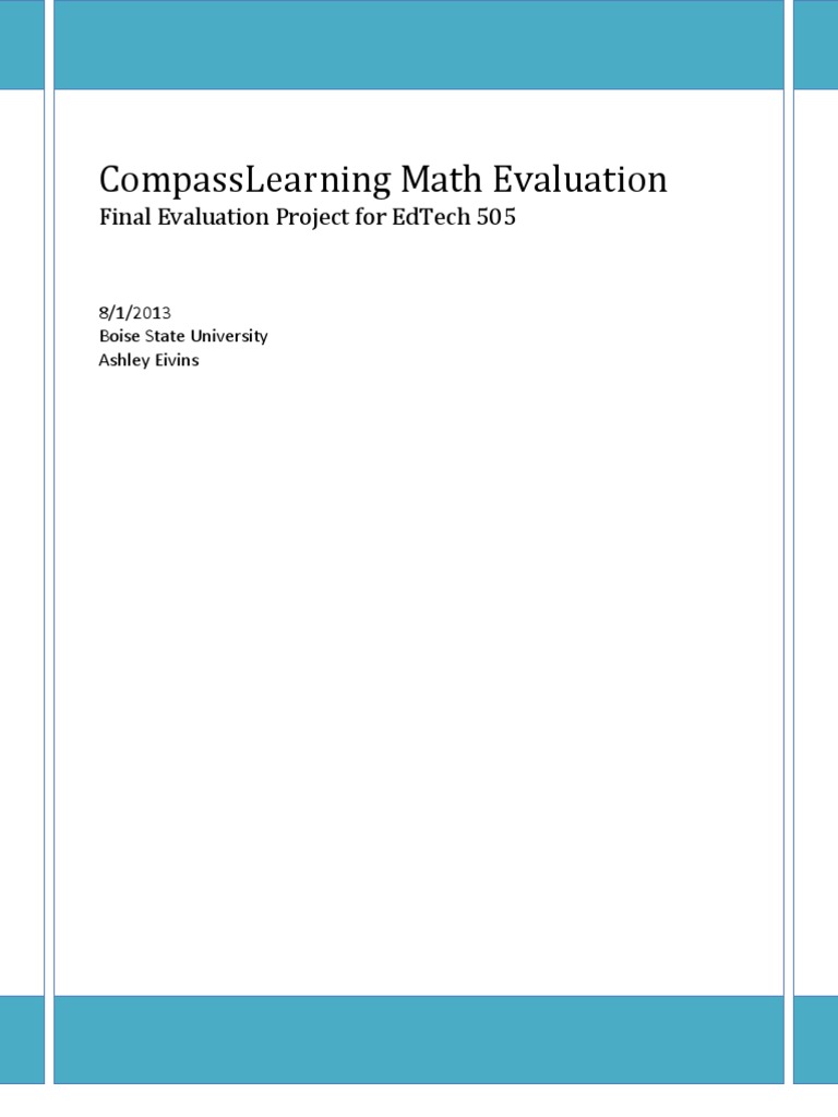 Final Evaluation Project | PDF | Fraction (Mathematics) | Division ...