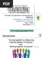 Download Team Building Vishwas by poojaranis SN16636574 doc pdf