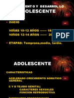 6. Crecimiento y Desarrollo Adolescente