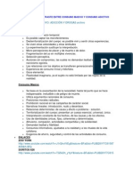 Análisis de Contraste Entre Consumo Masivo y Consumo Adictivo