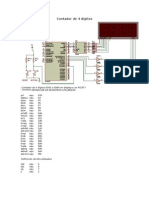 Contador de 4 D Gitos Pic877